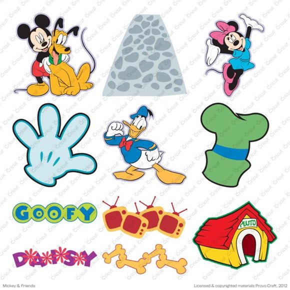 Cricut Disney MICKEY AND FRIENDS shapes - Picture 2 of 16